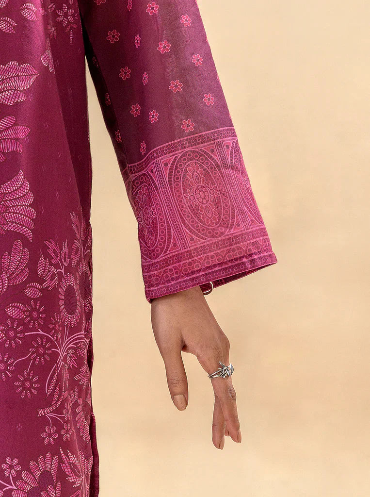 Morbagh | Lawn Collection 24 | WINE WARMTH - House Of Anaya