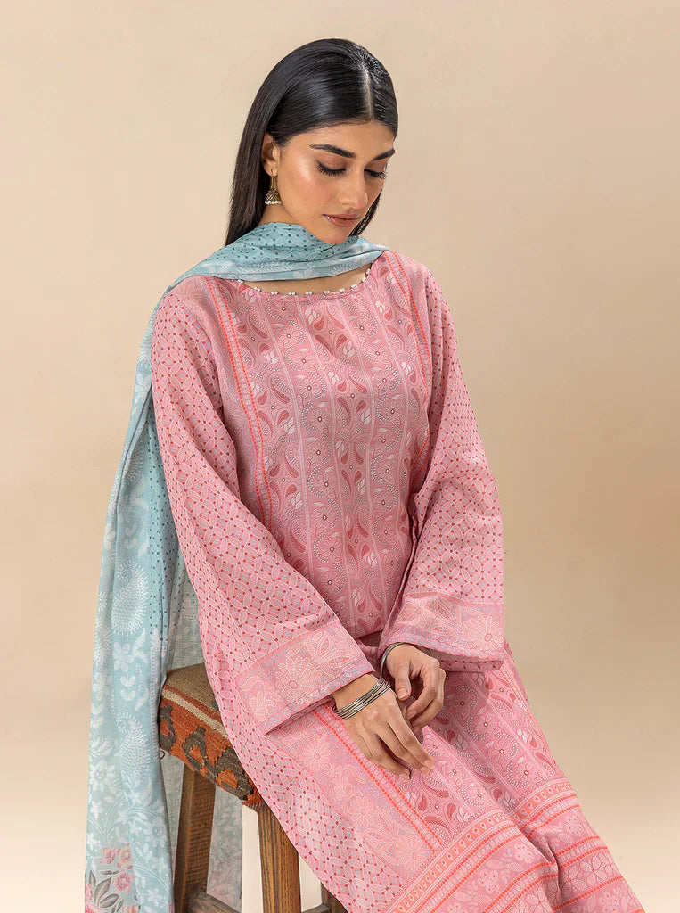 Morbagh | Lawn Collection 24 | SERENE NEEDLE - House Of Anaya