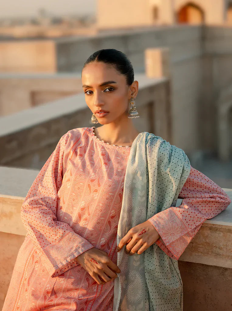 Morbagh | Lawn Collection 24 | SERENE NEEDLE - House Of Anaya