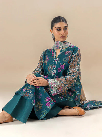 Morbagh | Lawn Collection 24 | SERENITY GREENS - House Of Anaya