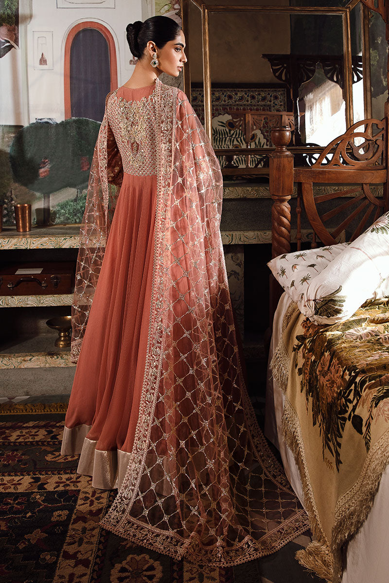Mushq | Irha Kalidaar Chiffon Pret | AYLA - House Of Anaya