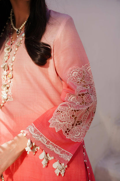 Sana Safinaz | Muzlin Spring 24 | M241-017A-CW - House Of Anaya