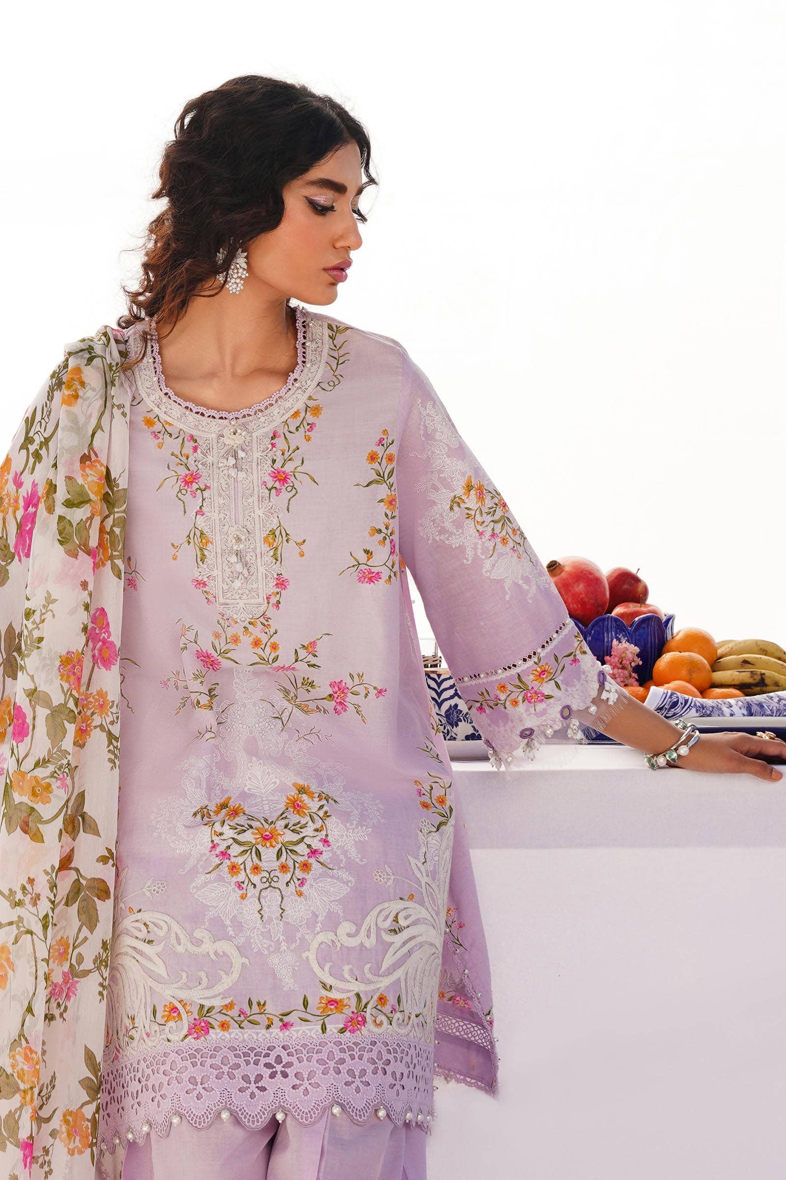 Sana Safinaz | Muzlin Spring 24 | M241-019A-CI - House Of Anaya