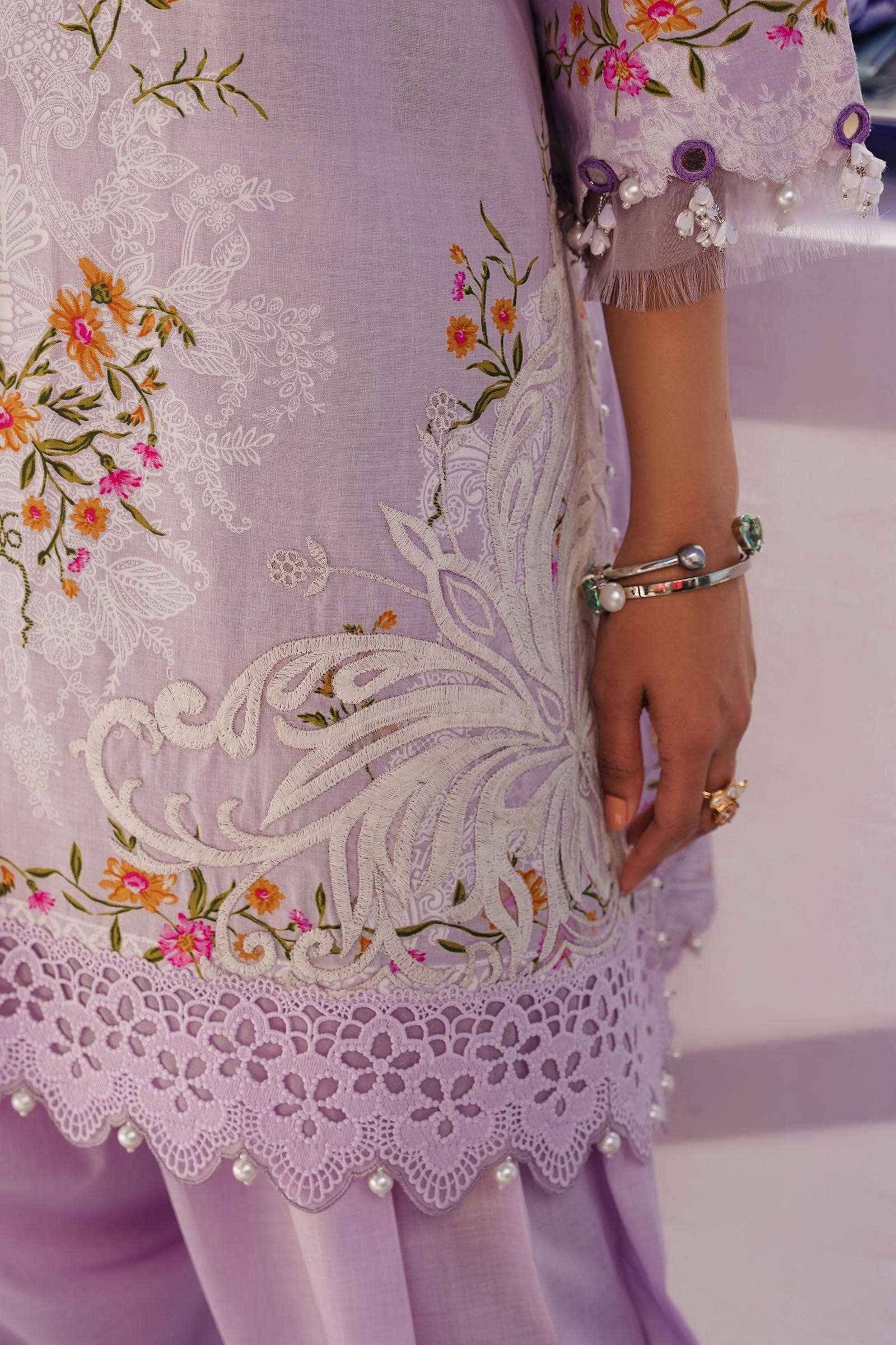 Sana Safinaz | Muzlin Spring 24 | M241-019A-CI - House Of Anaya