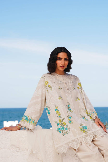 Sana Safinaz | Muzlin Spring 24 | M241-020A-CW - House Of Anaya