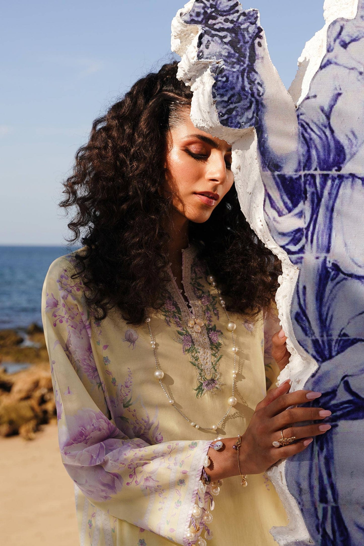 Sana Safinaz | Muzlin Spring 24 | M241-004B-CI - House Of Anaya