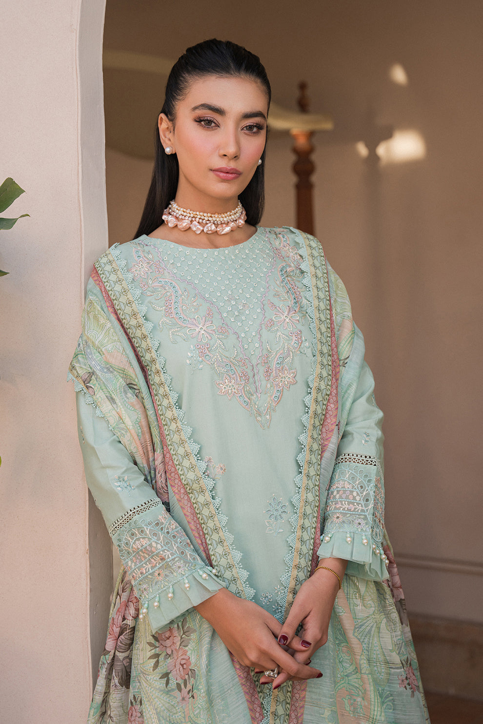 Neeshay | Symphony Luxury Lawn 24 | Melody - House Of Anaya