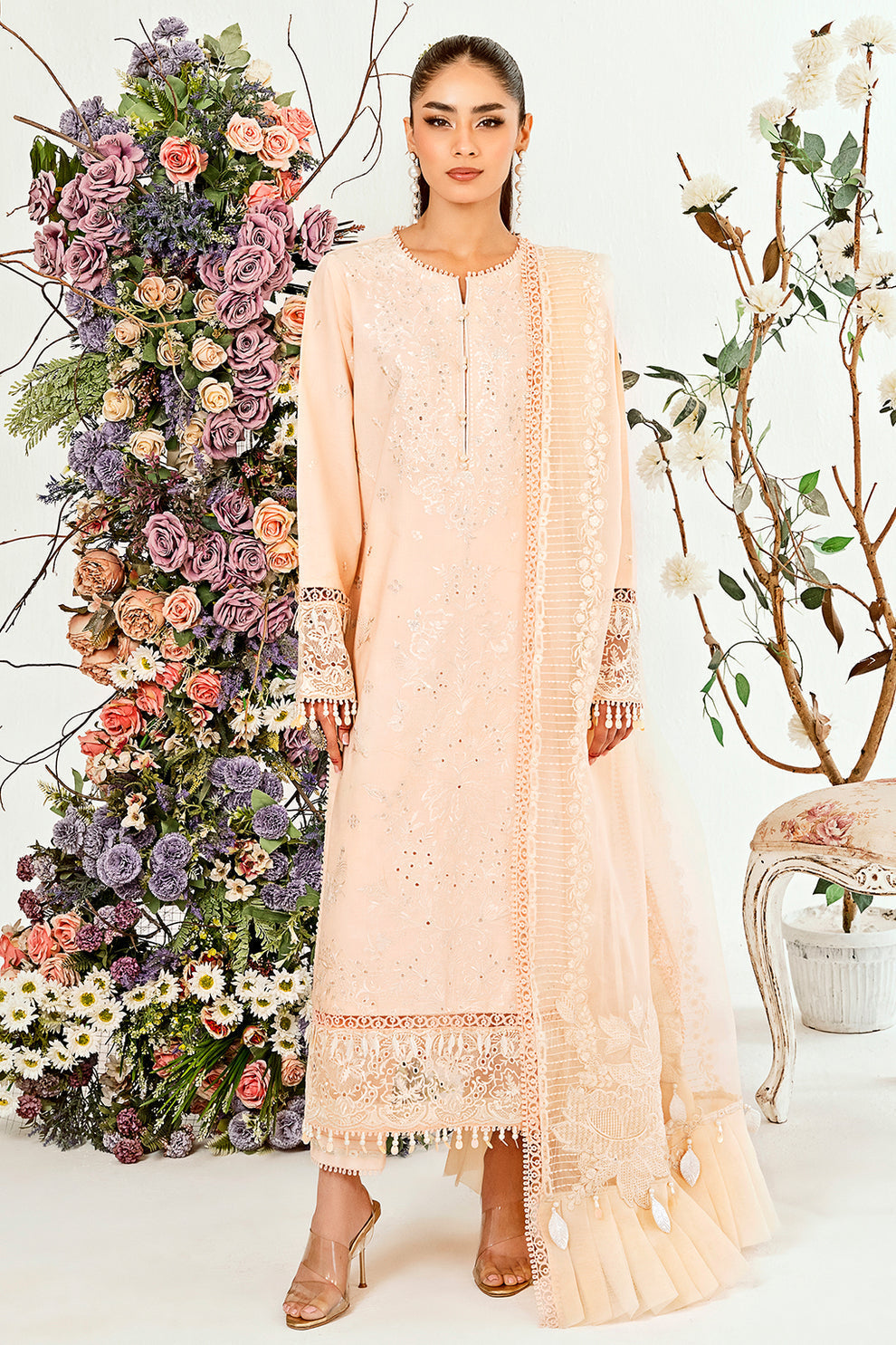 Neeshay | Zoella Lawn Collection | Zephyr - House Of Anaya