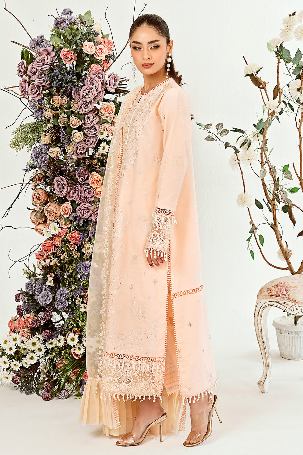 Neeshay | Zoella Lawn Collection | Zephyr - House Of Anaya