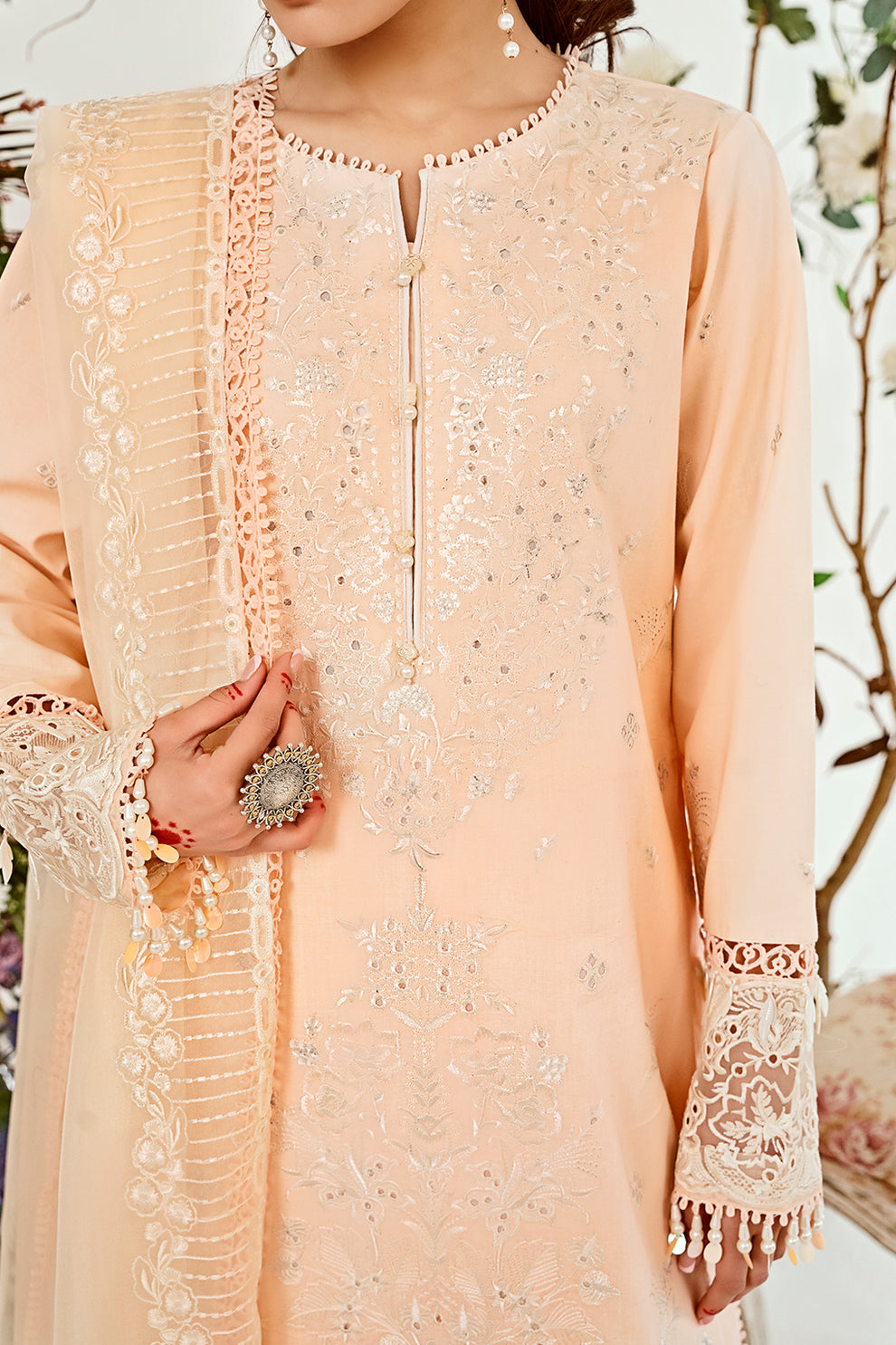 Neeshay | Zoella Lawn Collection | Zephyr - House Of Anaya