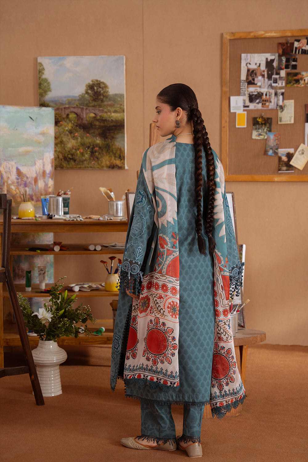 Saira Rizwan | Laanem Summer Lawn 25 | SEREN-B-SRL25-08