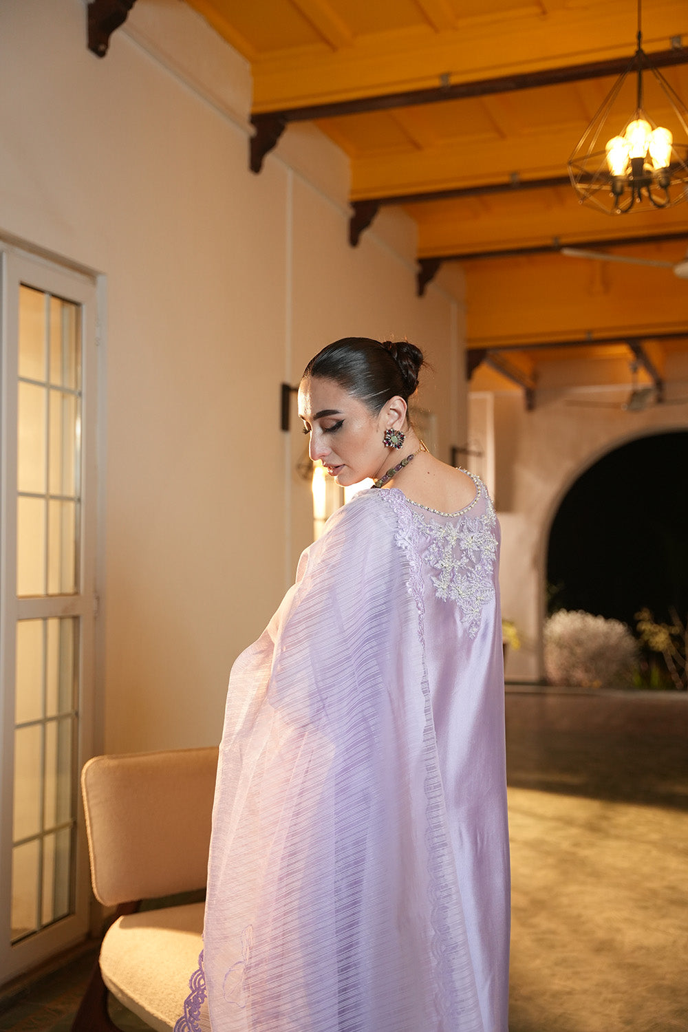 Nilofer Shahid | Verve Summer 24 | Dynamic Diva (3pc)- Verve SS 24 - House Of Anaya