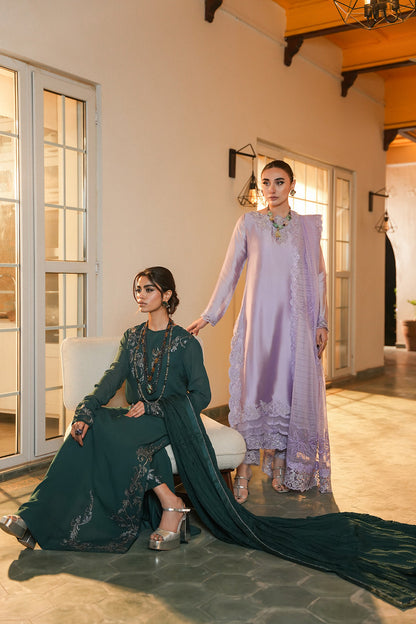 Nilofer Shahid | Verve Summer 24 | Dynamic Diva (3pc)- Verve SS 24 - House Of Anaya