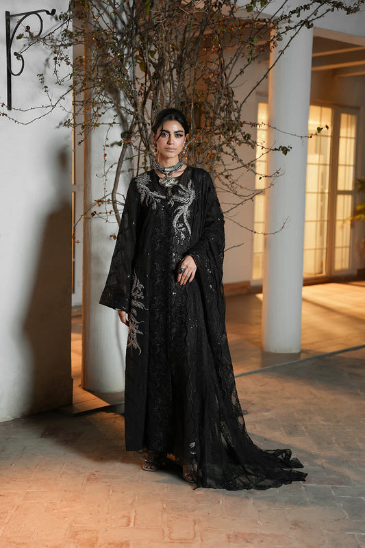 Nilofer Shahid | Verve Summer 24 | Amorist (3pc)- Verve SS 24 - House Of Anaya
