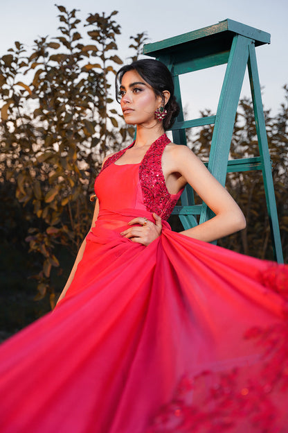 Nilofer Shahid | Verve Summer 24 | Radiant Rebel (Saree) - House Of Anaya