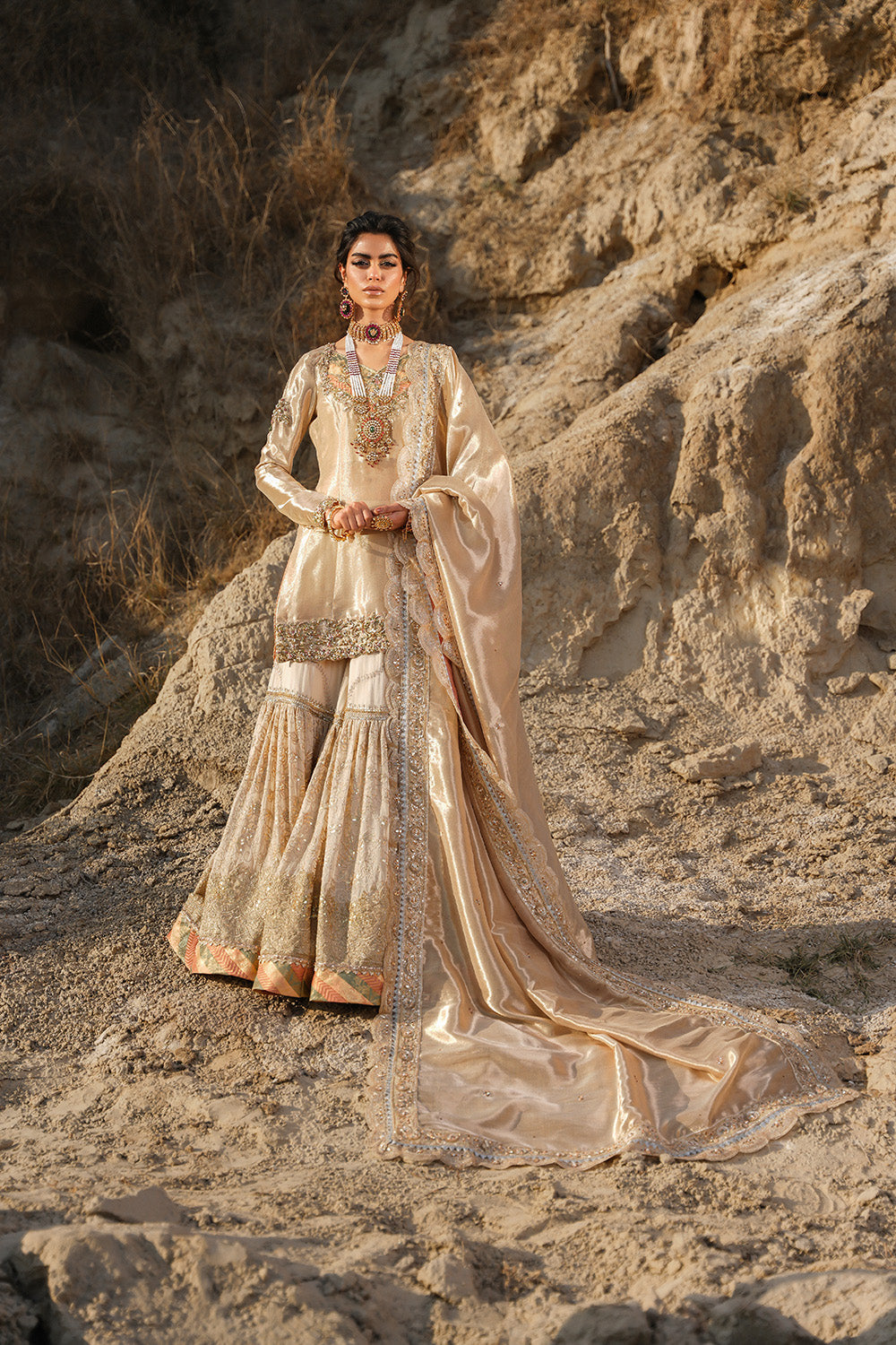 Nilofer Shahid | Verve Summer 24 | Zahria  Verve SS 24 - House Of Anaya