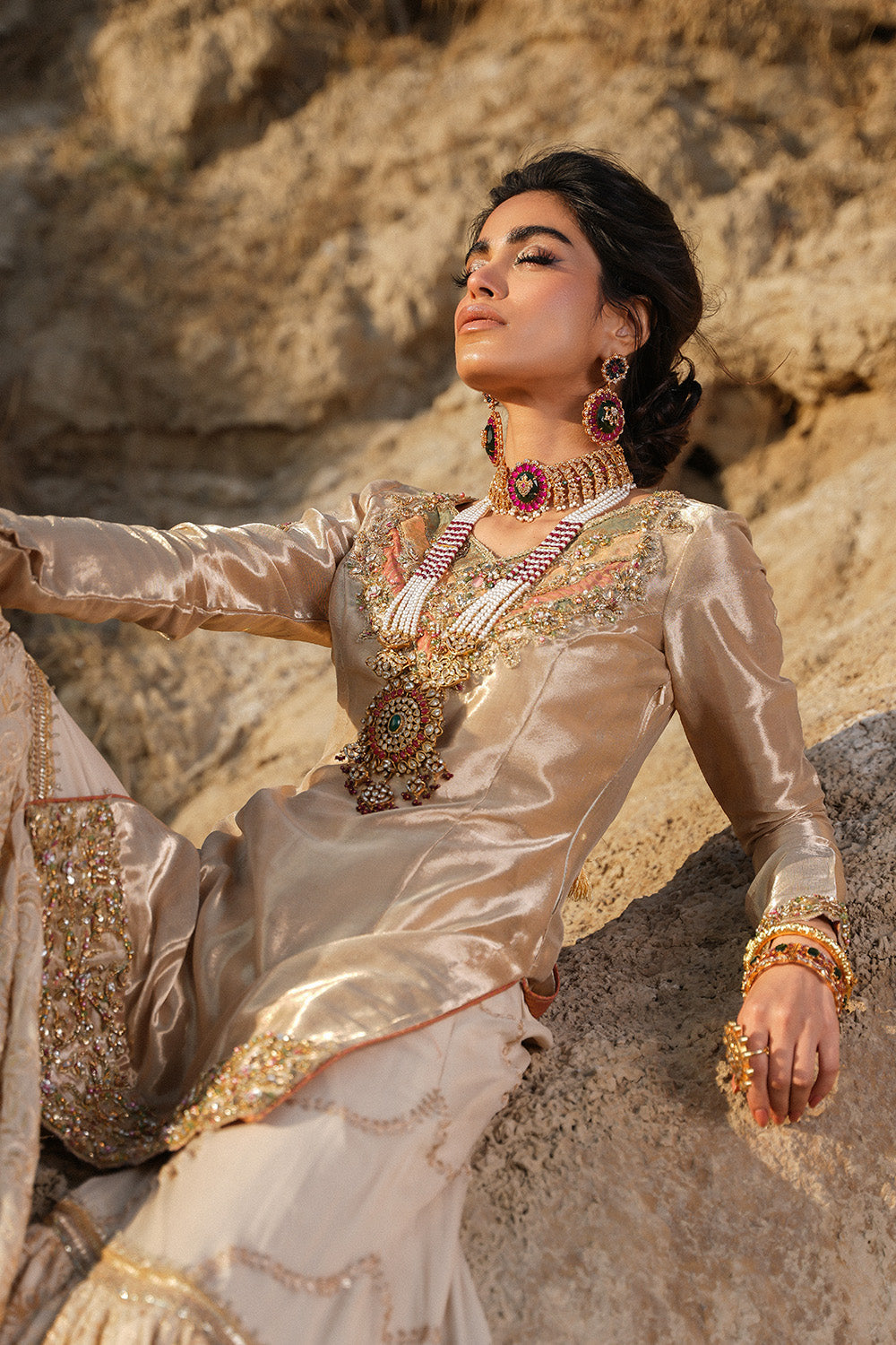 Nilofer Shahid | Verve Summer 24 | Zahria  Verve SS 24 - House Of Anaya