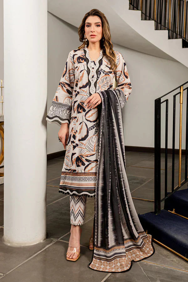 Nureh | Printed Lawn 24 | SP-93 - House Of Anaya