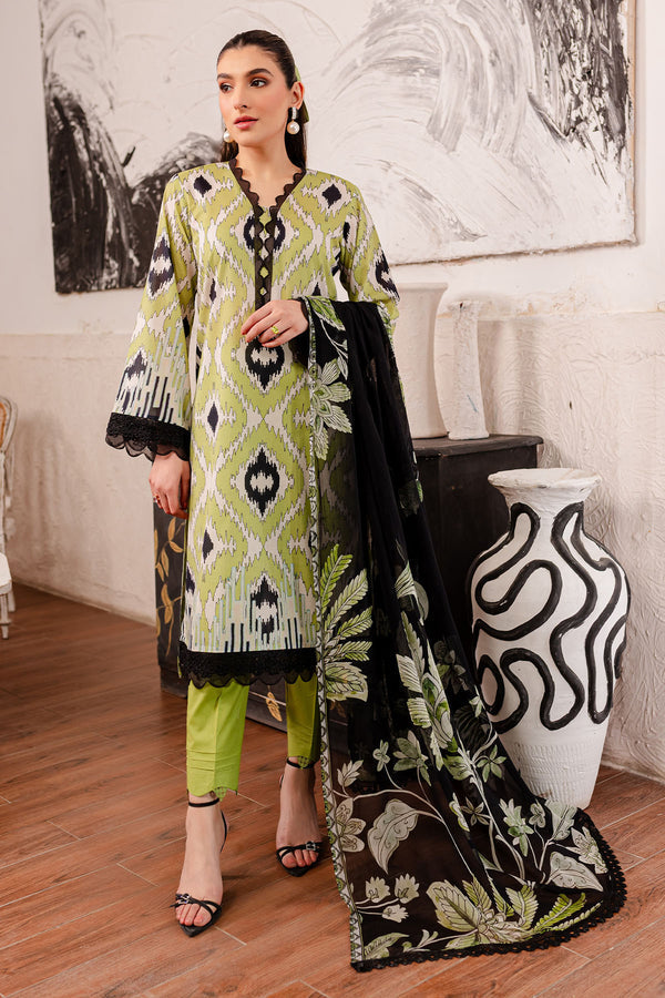 Nureh | Printed Lawn | SP-101 - House Of Anaya