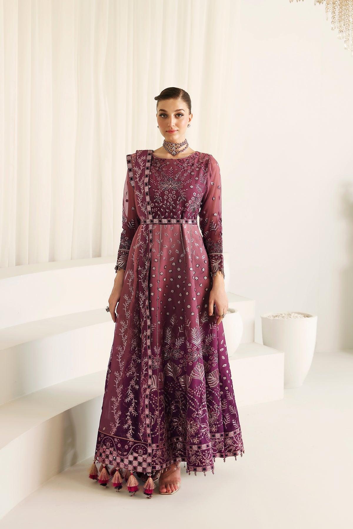 Alizeh | La Ruha Wedding Formals | AF-CH-2178-Opal - House Of Anaya