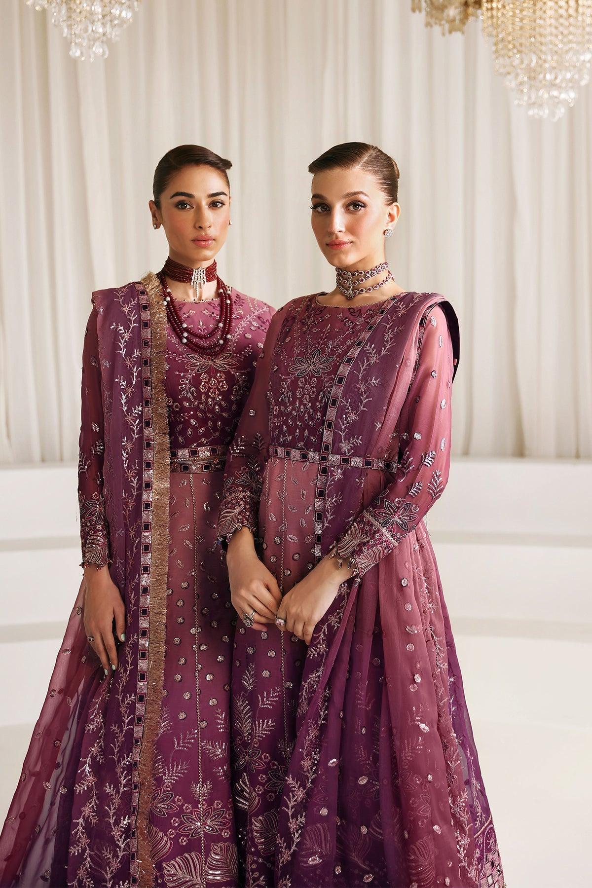 Alizeh | La Ruha Wedding Formals | AF-CH-2178-Opal - House Of Anaya