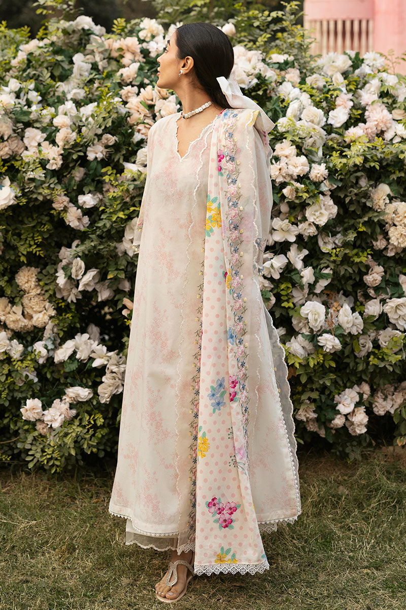 Cross Stitch | Premium Lawn 25 | PASTEL BLOOM - House Of Anaya