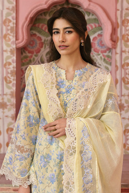 Cross Stitch | Premium Lawn 25 | SUNSHINE DREAM - House Of Anaya