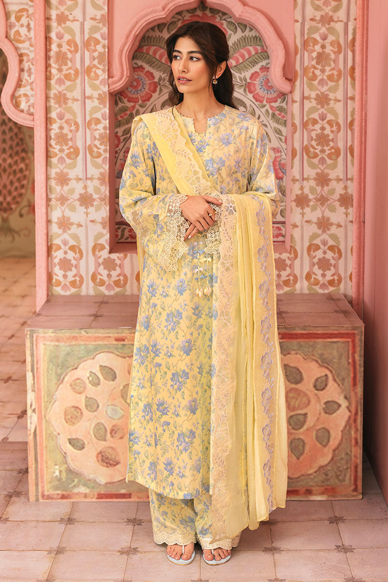 Cross Stitch | Premium Lawn 25 | SUNSHINE DREAM - House Of Anaya