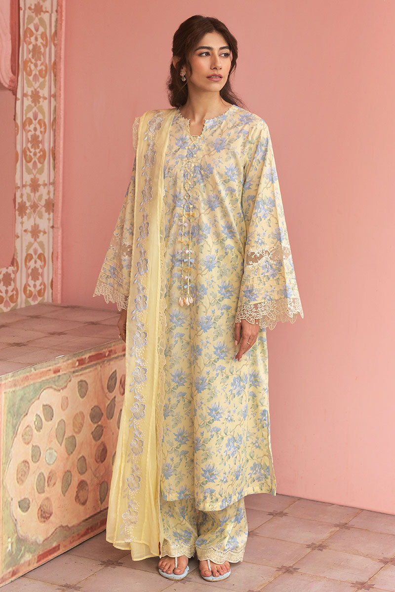 Cross Stitch | Premium Lawn 25 | SUNSHINE DREAM - House Of Anaya