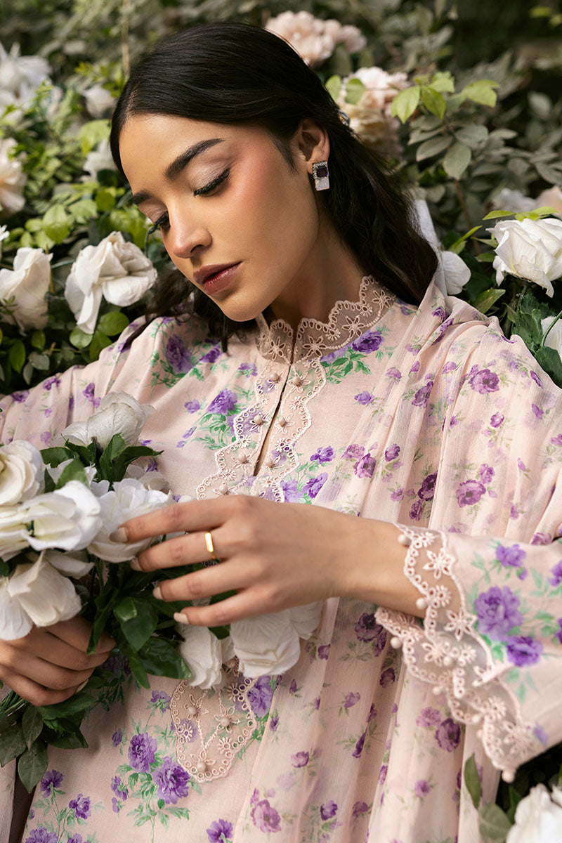 Cross Stitch | Premium Lawn 25 | ROSY AFFAIR - House Of Anaya