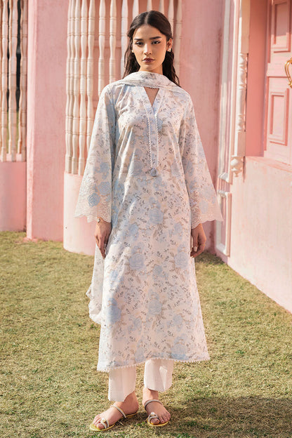 Cross Stitch | Premium Lawn 25 | MYSTIC HAZE - House Of Anaya