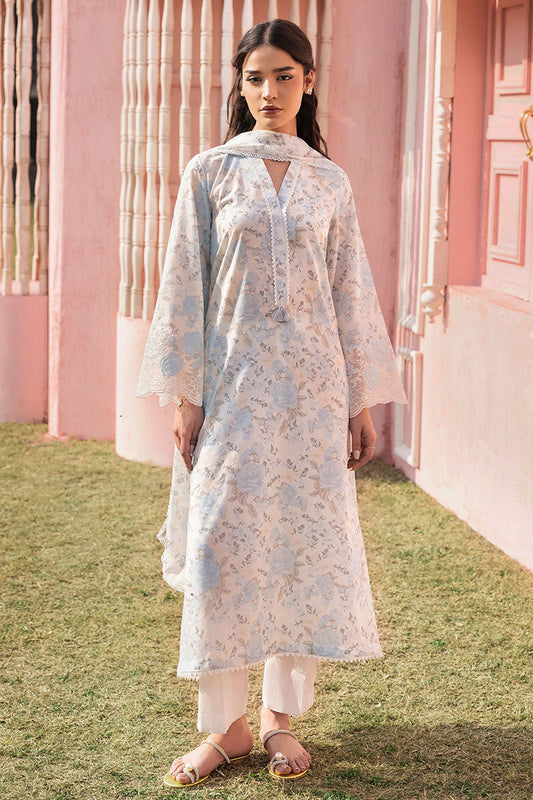 Cross Stitch | Premium Lawn 25 | MYSTIC HAZE - House Of Anaya