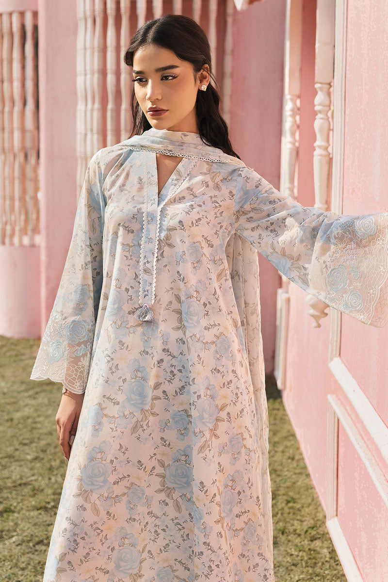Cross Stitch | Premium Lawn 25 | MYSTIC HAZE - House Of Anaya