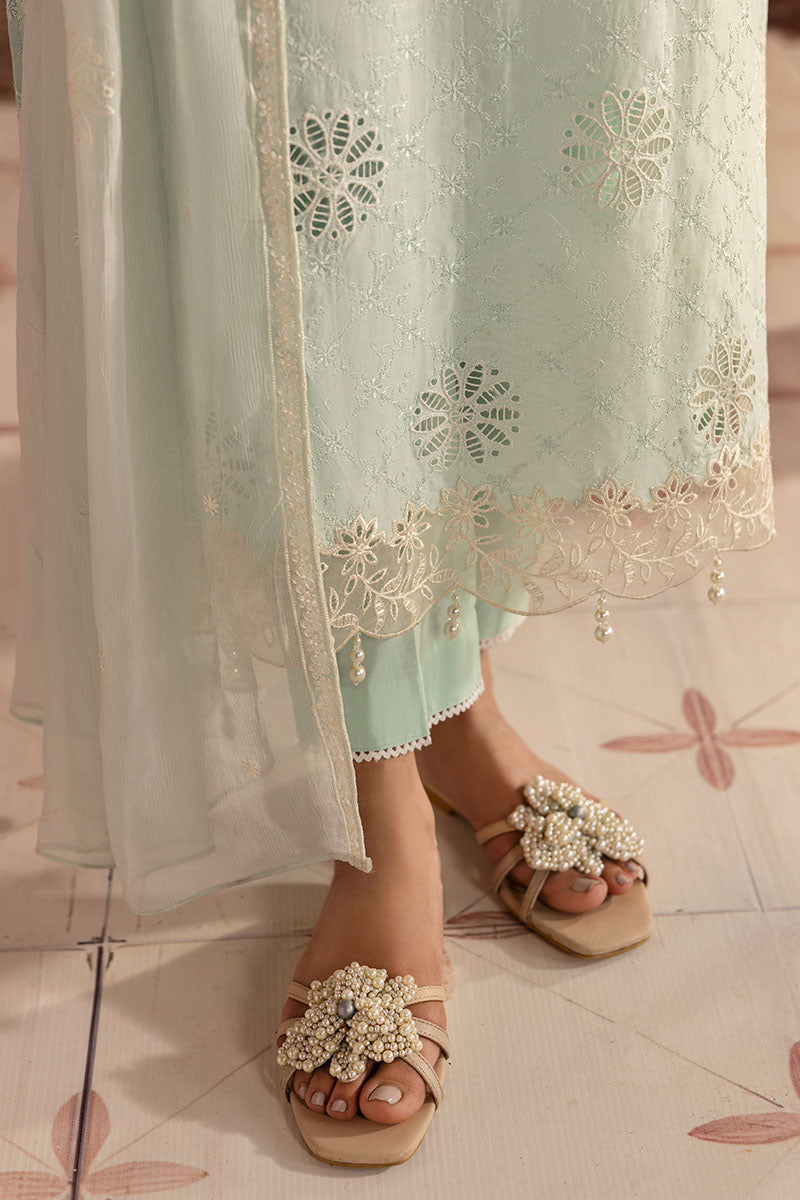 Cross Stitch | Premium Lawn 25 | SKY WHISPER - House Of Anaya
