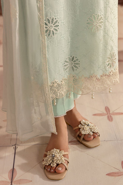 Cross Stitch | Premium Lawn 25 | SKY WHISPER - House Of Anaya