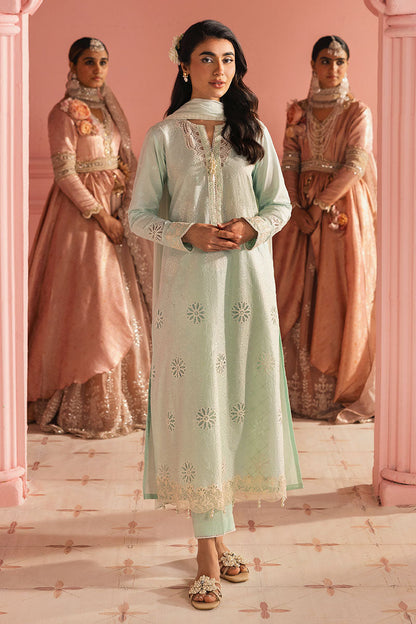 Cross Stitch | Premium Lawn 25 | SKY WHISPER - House Of Anaya