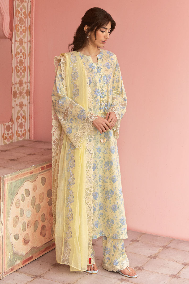 Cross Stitch | Premium Lawn 25 | SUNSHINE DREAM - House Of Anaya
