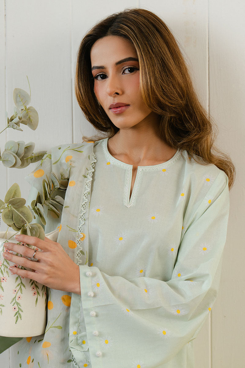 Cross Stitch | Daily Wear 25 | DAISY BLOOM-3 PC - House Of Anaya