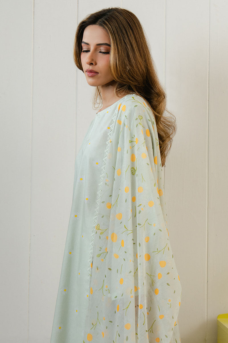 Cross Stitch | Daily Wear 25 | DAISY BLOOM-3 PC - House Of Anaya