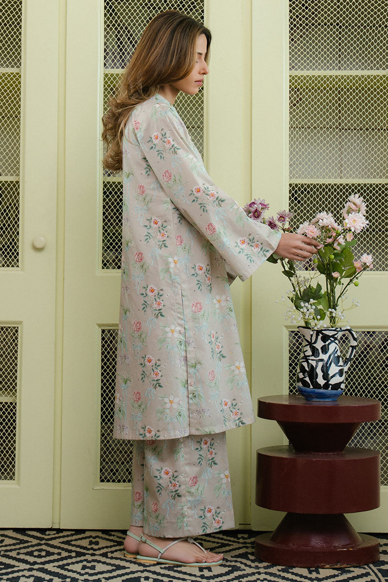 Cross Stitch | Daily Wear 25 | SERENE GLAM-2 PC - House Of Anaya