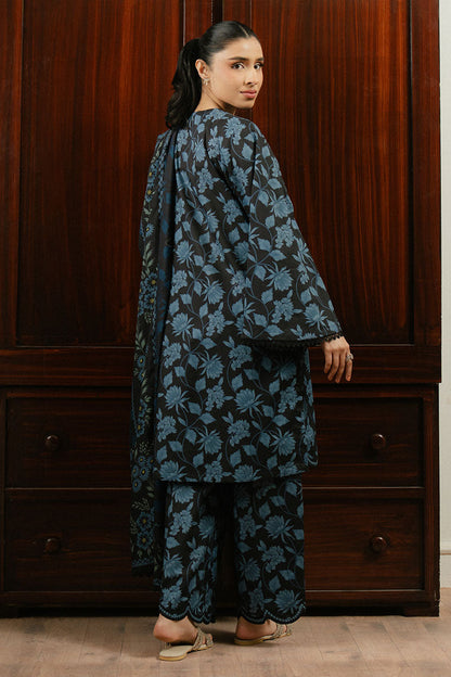 Cross Stitch | Daily Wear 25 | BLUE WAVE-3 PC - House Of Anaya