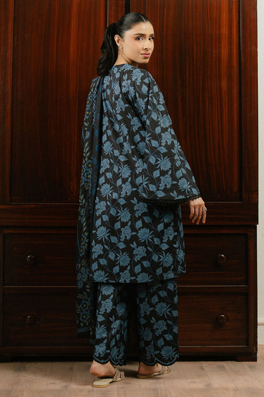 Cross Stitch | Daily Wear 25 | BLUE WAVE-3 PC - House Of Anaya