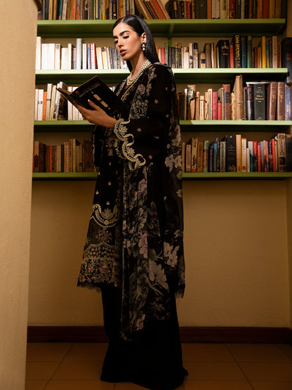 Izel | Dastak Luxury Lawn | QALAH - House Of Anaya