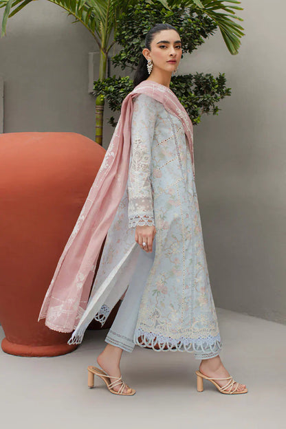 Qalamkar | Q Line Lawn Collection | JK-06 OCTAVIA - House Of Anaya