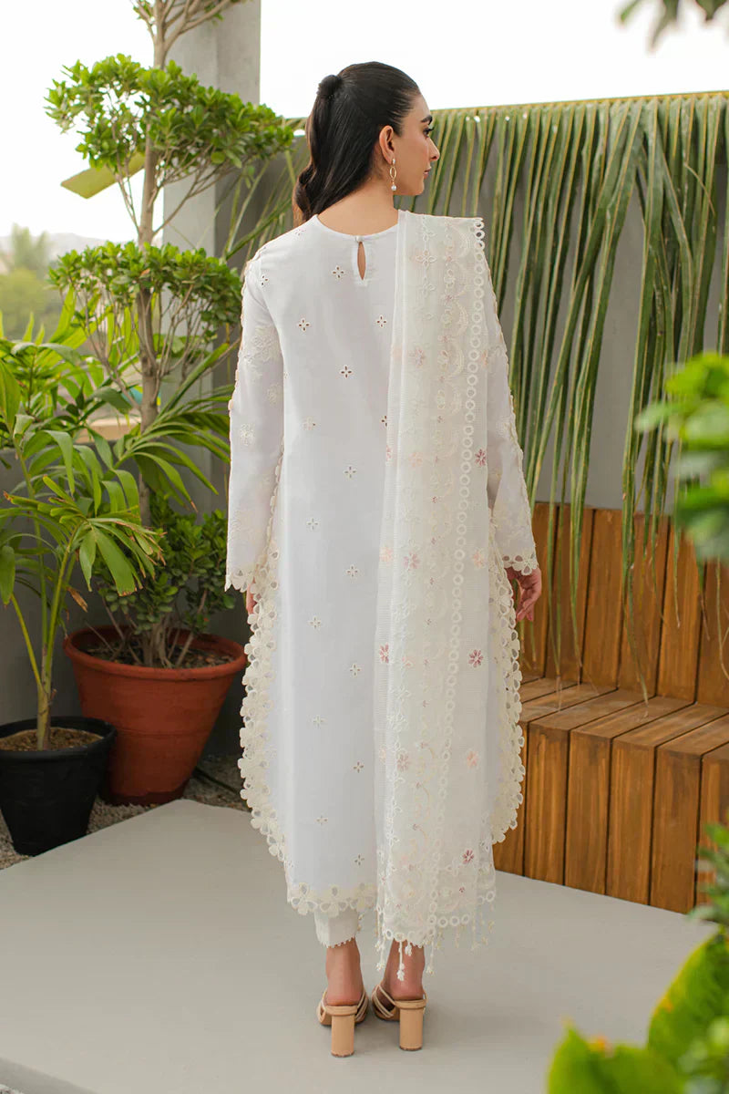 Qalamkar | Q Line Lawn Collection | JK-10 ORLA - House Of Anaya