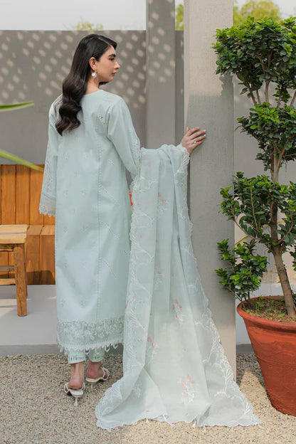 Qalamkar | Q Line Lawn Collection | JK-12 SIOFRA - House Of Anaya