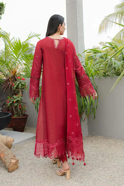 Qalamkar | Q Line Lawn Collection | JK-14 MANON - House Of Anaya
