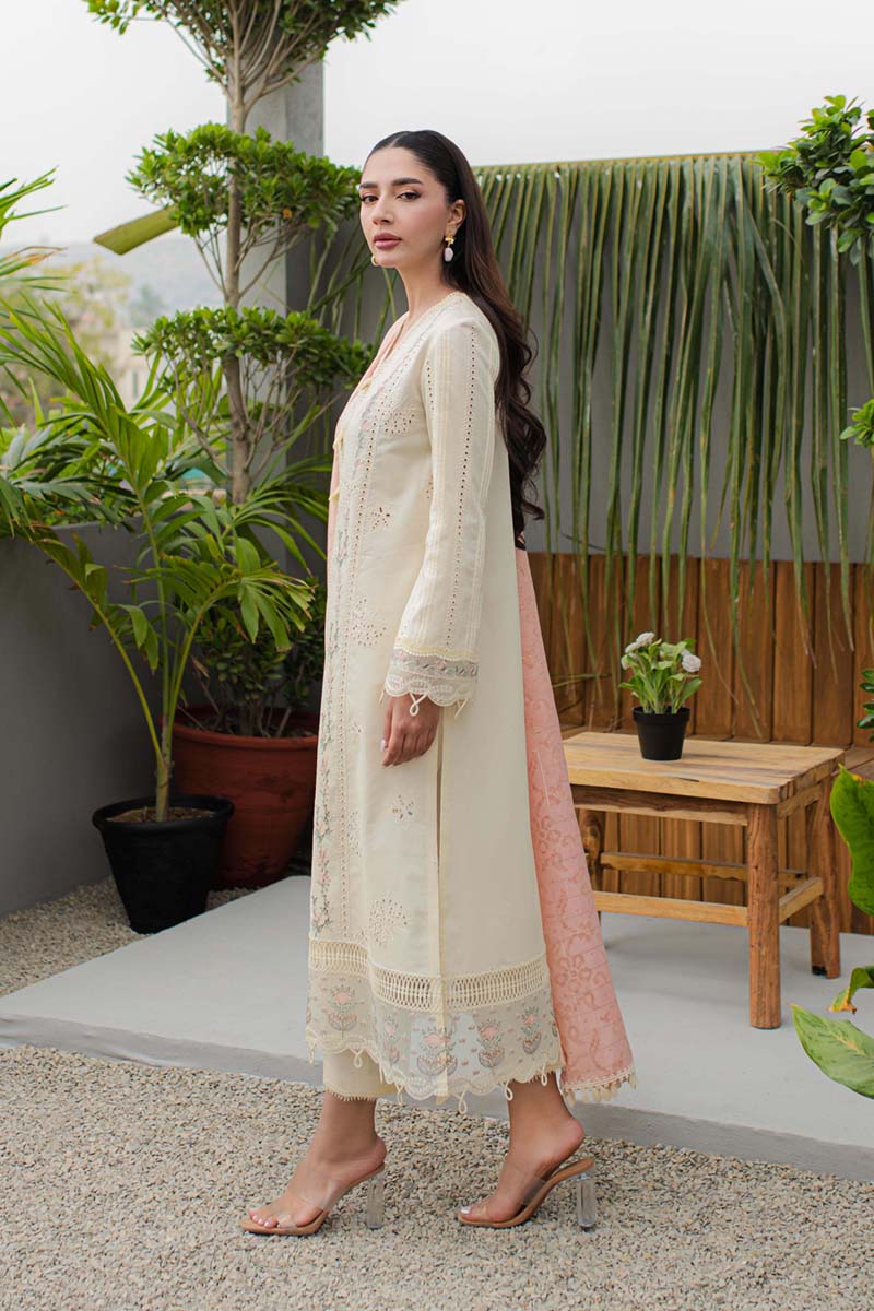 Qalamkar | Q Line Lawn Collection | JK-05 MELIORA - House Of Anaya