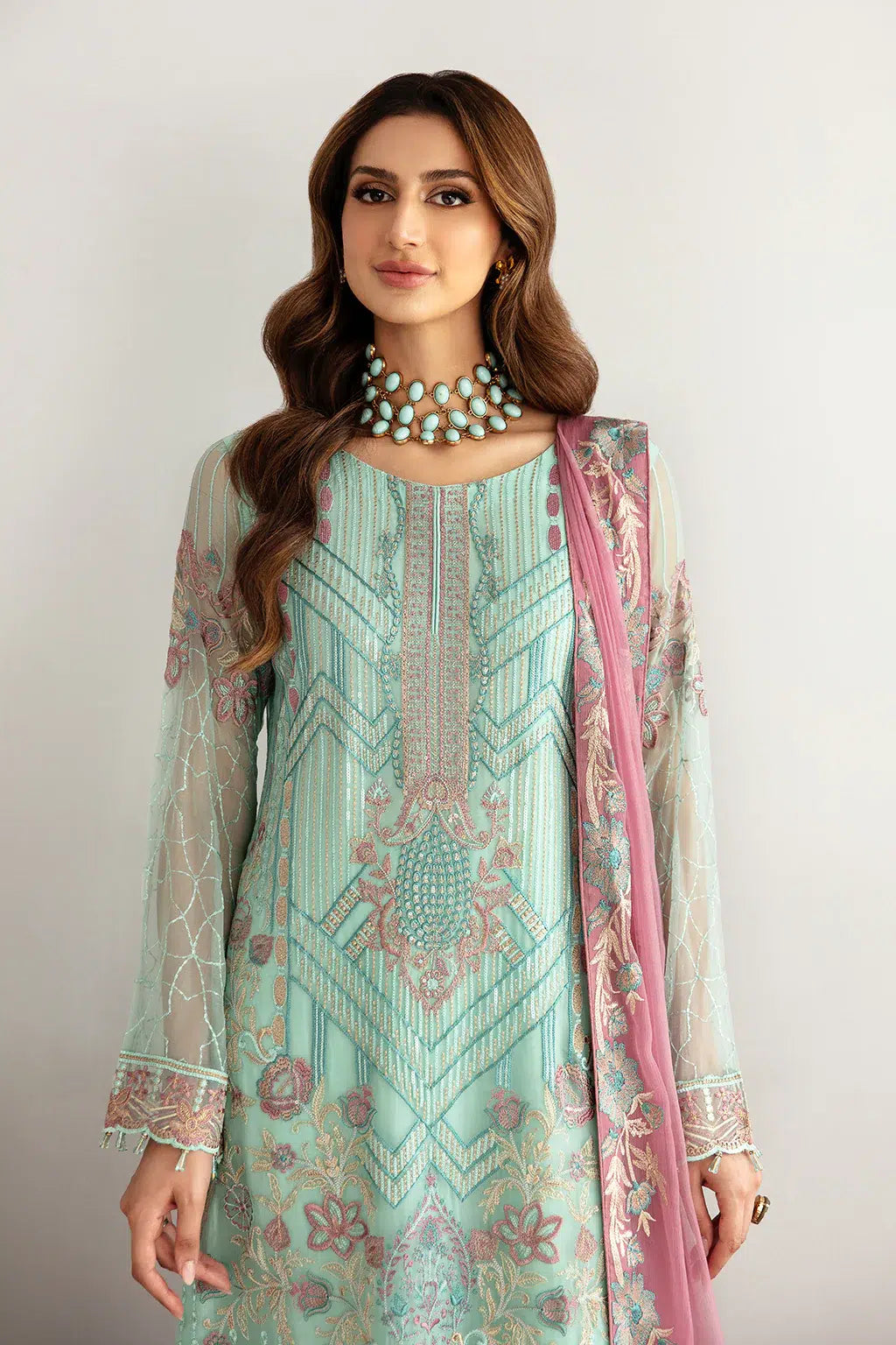 Ramsha | Rangoon Chiffon Collection | D-1107 - House Of Anaya