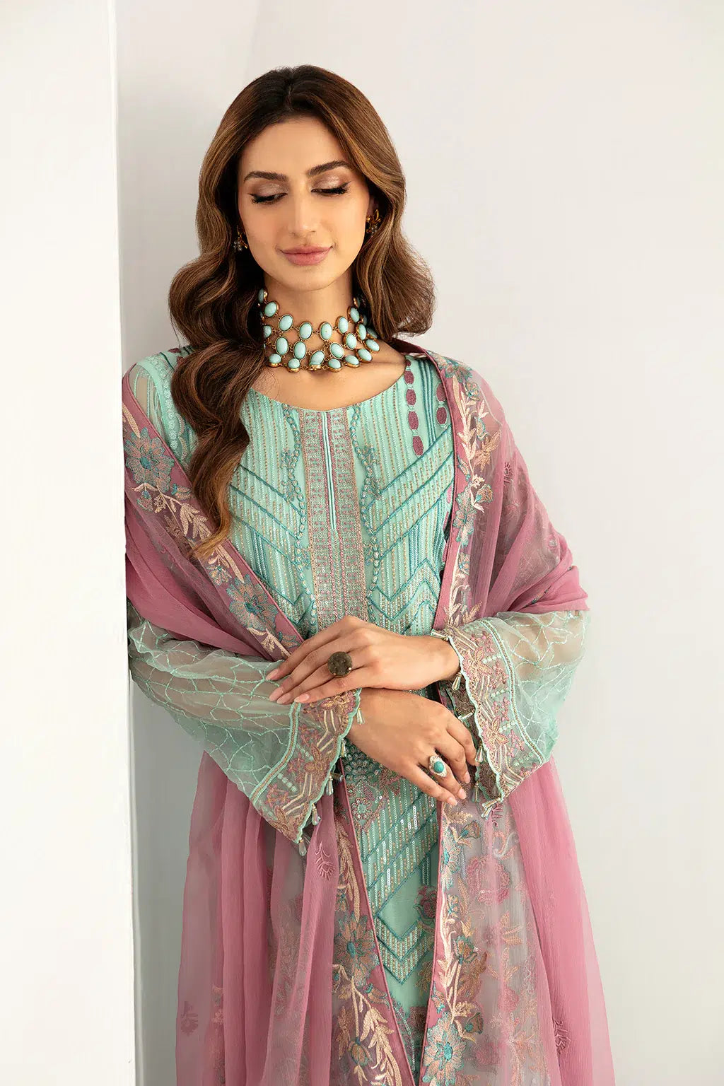 Ramsha | Rangoon Chiffon Collection | D-1107 - House Of Anaya